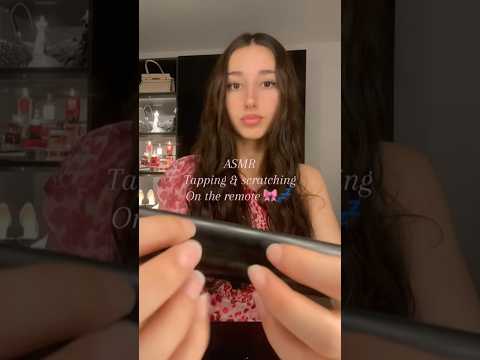 Asmr tapping & scratching on remote #asmr #tapping #sleep #relax #triggersforsleep #tingles #girly