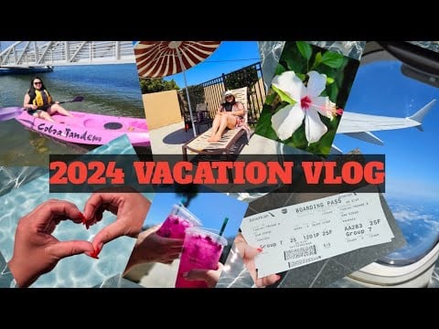 🌺2024 Vacation Vlog ASMR
