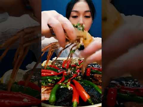 🦐🥢 Seafood feast epic live bites #SeafoodFeast #EpicSeafood
