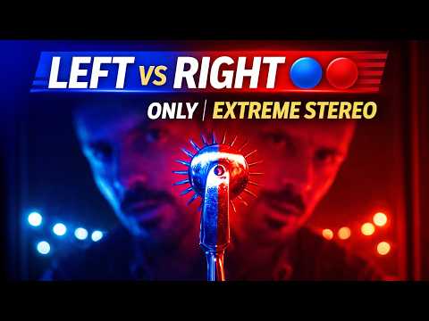 Left vs Right ONLY 🔵🔴 | Extreme Stereo ASMR