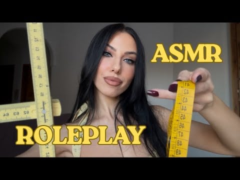 ASMR ROLEPLAY | SEI IL MIO MOBILE: TI MISURO E AGGIUSTO🪛🔧🪑