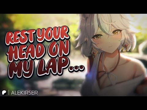 ASMR || "Tired And Lonely? I'll Help You Relax..." Kitsune Shrine Maiden Soothes A Weary Adventurer!