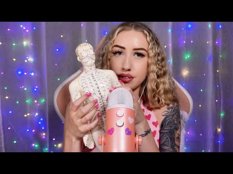 ASMR | Acupuncture Doll Tapping & Scratching For Deep Sleep (No talking) ♡