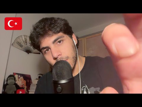 ASMR Ear to Ear Trigger Words in Turkish | Türkçe ASMR