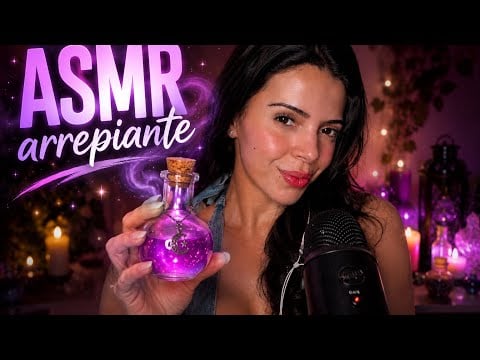 ASMR PARA TE ARREPIAR (fazendo poções mágicas) 