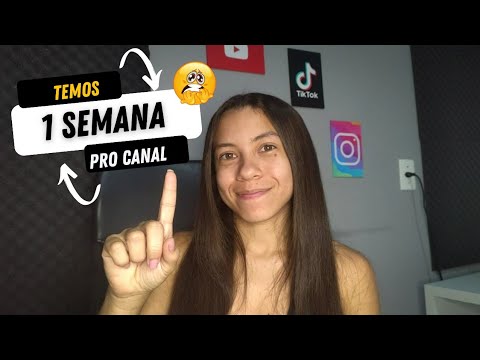 ASMR TEMOS APENAS 1 SEMANA PRO CANAL - Recadinhos Relaxantes 😱