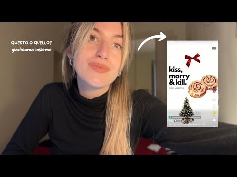 GIOCHIAMO INSIEME 👉 questo o quello? (asmr ita)