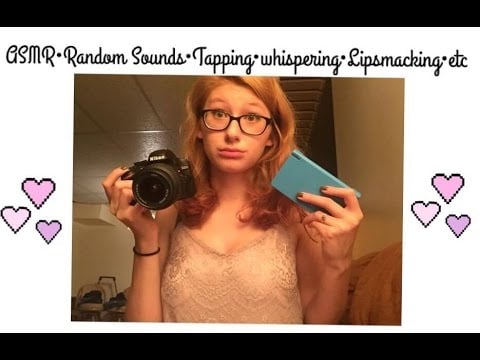 ASMR Tapping, Scratching, Whispering, Random Stuff!!!!