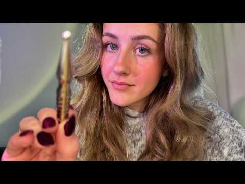 Face Tracing You to Sleep ✨ Soft Spoken ASMR, Personal Attention, Visual Triggers for Deep Sleep