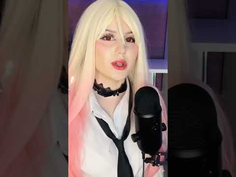 🌙 ASMR anime cosplay Marin Kitagawa 💗 relaxing video (full on my channel)