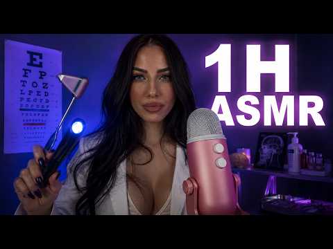 ASMR Esame dei Nervi Cranici  (1 ORA Compilation)