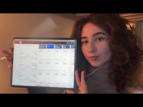 LOFI ASMR - Customer Service Call with United Airlines ✈️ 📞 (softspoken, typing, realistic, iPad)