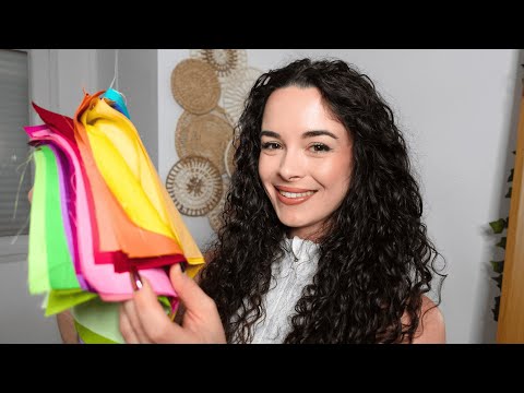 ASMR [Roleplay] - Analyse de couleurs ultra relaxant | Soft spoken