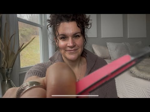 ASMR: Waxing and Plucking Your Eyebrows (Lofi + Personal Attention)