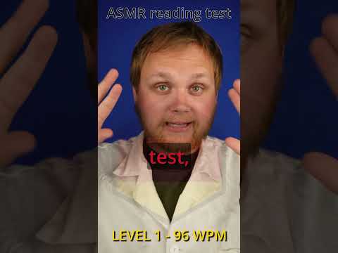 Can you read? LEVEL 1 #asmr