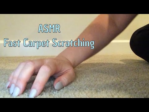 ASMR Fast Carpet Scratching