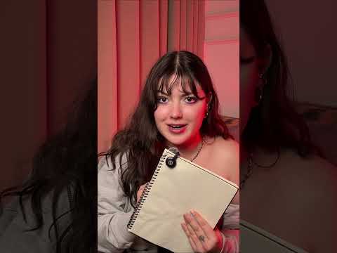 ASMR | Girl Next Door Draws You | Role Play