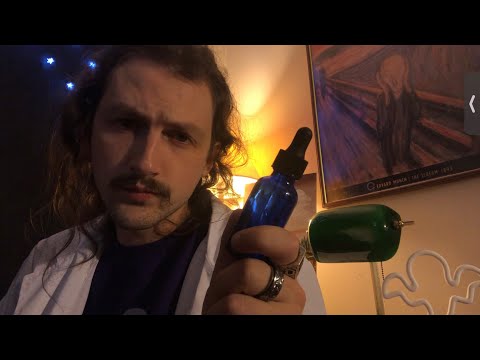 ASMR Chaotic Cranial Nerve Exam Roleplay in 2 Minutes