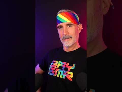 Rainbow ASMR Triggers #asmr #asmrsounds #pride #prideasmr #gaysmr