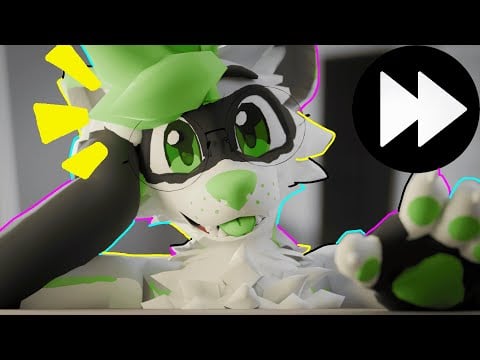 [Furry ASMR] He REALLY wants your ears! | Mouth sounds | Agressive | Fast | Tingly | Ear licking