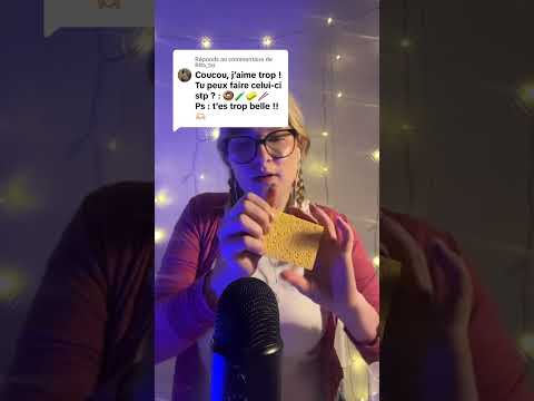 emoji challenge 🫶🏻🫶🏻 merci pour ton commentaire ! 🩵 #asmr #emojichallengeasmr #emojichallenge