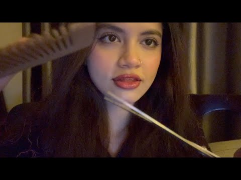 ASMR Giving You A Haircut 