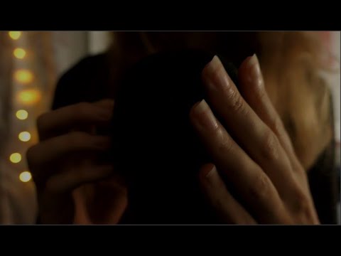 ASMR | Dark Mic Scratching with (inaudible) Whispers and Trigger Words | Relax, Sleep, shh,
