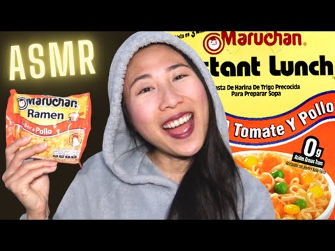 *Real ASMR MARUCHAN RAMEN NOODLES  🍜 Sleep & Tingles