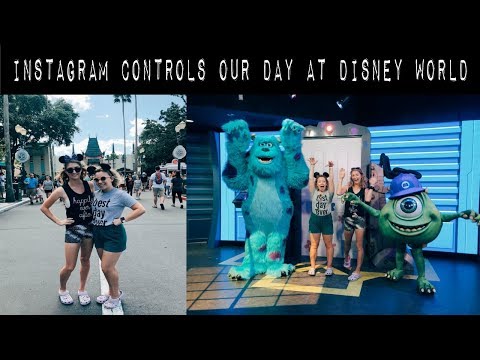 instagram controls our day at disney world // dcp spring 2019