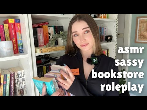 ASMR sassy bookstore roleplay