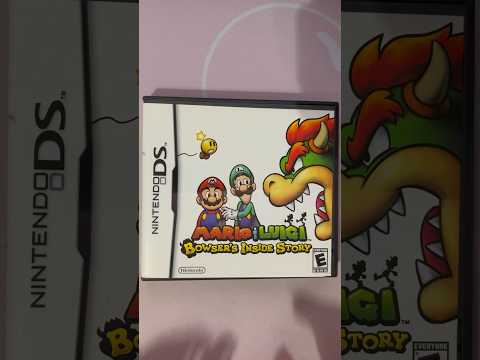 ASMR Tapping On Mario & Luigi: Bowser's Inside Story #ASMR #Shorts