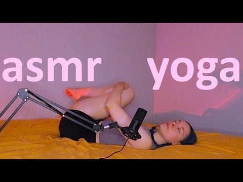 ASMR Yoga for your back and neck