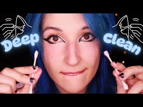 DEEP Tingles 🤤 Cleaning Your Ears + Scratching Your COCHLEA | ASMR