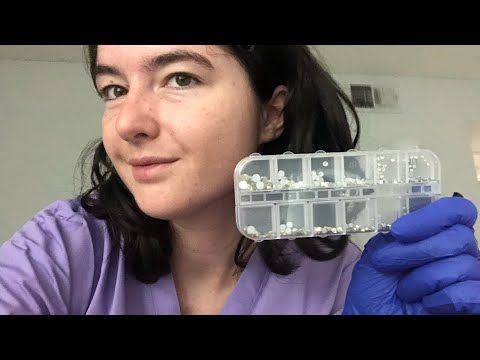 ASMR Tooth Gem 💎 Shop | Gem Application RP | personal attention