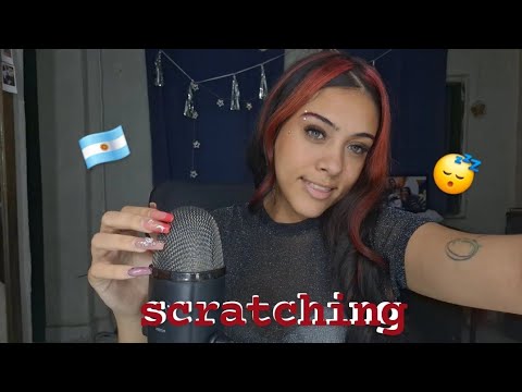 ASMR MIC SCRATCHING LONG NAILS ZORETIT0 