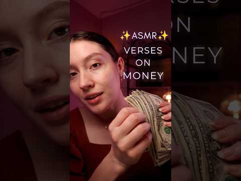 Bible Verses on Money 💵 #christianasmr #scripture