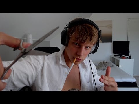 6 MINUTE Haircut Roleplay / Gang Member Edition - OliverWhispersASMR