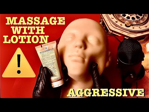 ASMR|⚠️AGGRESSIVE INTENSE MASSAGE ON MANNEQUIN WITH BODY LOTION AND GLOVES! SOFT SPOKEN 🇮🇹ITALIAN🇮🇹