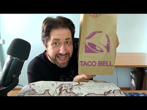 ASMR COMIENDO DEL TACO BELL | MENÚ BACON QUESARITO