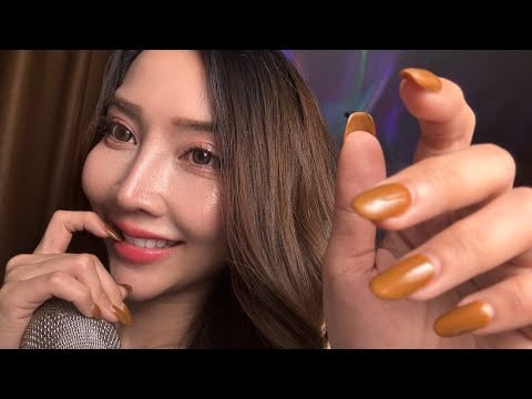 ASMR(Mouth Sounds & Hand)