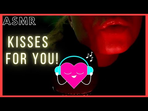 ASMR - Kisses for You! 💋 (Soft Kisses, Ear to Ear, No Talking)