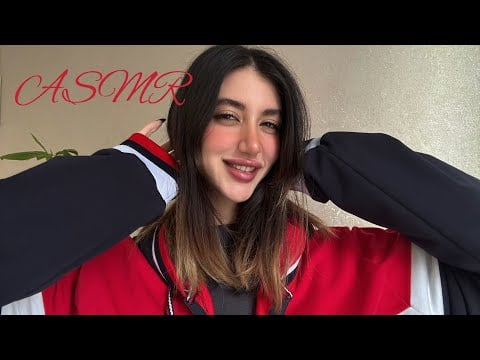 ASMR/ Spit painting/ touching & mouth sounds….