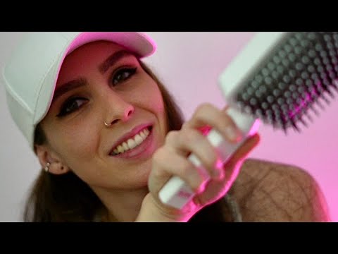 [ASMR] 🤍 Hair Brushing that Makes you VERY SLEEPY 🥱