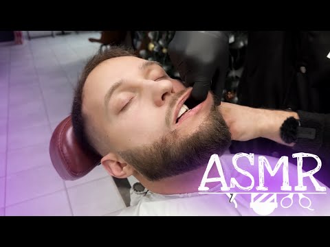 From Inside Out: Intraoral Massage & Precision Beard Trim Transformation