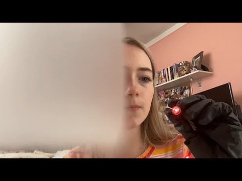 asmr there’s something stuck in your eye👁️