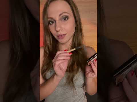 АСМР Макияж бровей • ASMR Eyebrow makeup #асмр #асмрдлясна #asmr #асмрролеваяигра