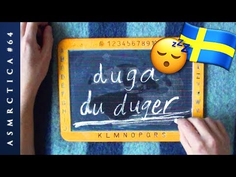 ASMR Swedish Positive Affirmations | Du Duger | Close-Up Ear-to-Ear