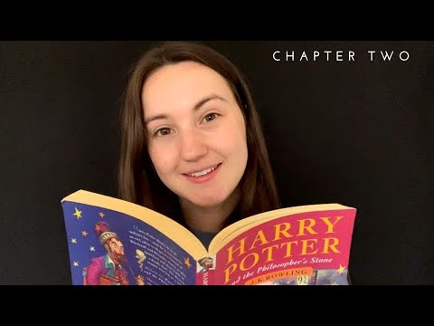 ASMR | Reading Harry Potter and the Philosopher's Stone (Chapter 2) 📖 Tapping & Page Turning