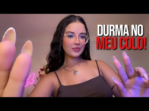 ASMR: VOCÊ VAI DORMIR NO MEU COLO HOJE 🤤 massagem com óleo relaxante 