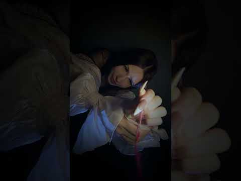 у тебя почему это в ушках? 😩 #asmr #асмр
